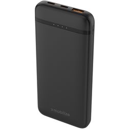 Mobilize - Batterie externe Triple USB / USB-C 10.000 mAh Power Delivery 20W - Noir