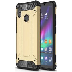Mobigear Outdoor Coque HONOR Note 10 Coque arrière Rigide Anti-Chocs - Or