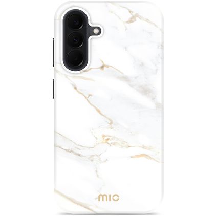 MIO Coque Samsung Galaxy A37 MagSafe Coque arrière Rigide - White Marble