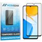 Mobigear Premium HONOR X7 Verre trempé Protection d'écran - Compatible Coque - Noir