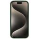 Mobiparts Coque iPhone 15 Pro Coque arrière en Silicone - Forest Green