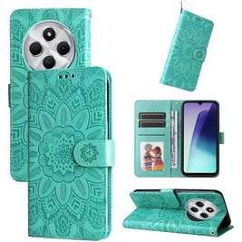 Mobigear Sunflower Housse Xiaomi Redmi 14C Etui Porte-Monnaie - Vert