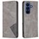 Mobigear Rhombus Slim Housse Samsung Galaxy S26 Etui - Gris