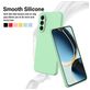 Mobigear Rubber Touch Coque Samsung Galaxy A56 Coque arrière en Silicone - Vert