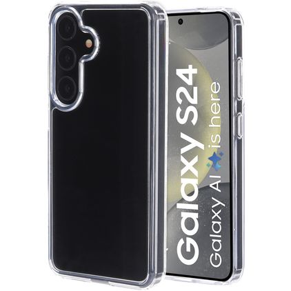 Mobiparts Classic Transparent Samsung Galaxy S24 Plastique rigide Coque arrière - Transparent