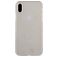Mobigear Ultra Slim Coque iPhone XS Coque arrière Rigide Extra-fin - Blanc