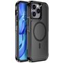 Mobigear Traveller Coque iPhone 14 Pro Max MagSafe Coque arrière Rigide Anti-Chocs - Noir
