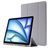 Mobigear Tri-Fold Gel Coque iPad Air 11 Pouces (2025) Etui en TPU,Similicuir + Porte-crayon - Gris