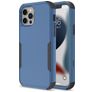 Mobigear Ultra Tough Coque iPhone 14 Plus Coque arrière Rigide Anti-Chocs - Noir / Bleu