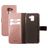 Mobiparts Saffiano Wallet Samsung Galaxy J6 (2018) Étui Portefeuille - Rose