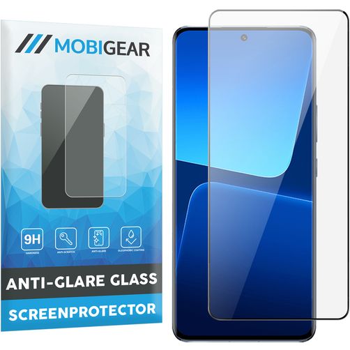 Mobigear Premium Xiaomi 13 Verre trempé Protection d'écran - Compatible coque - Noir