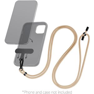 Mobilize Lanyard - Cordon de téléphone universel ajustable - Sand