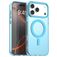 Mobigear Shockproof Coque iPhone 17 Pro MagSafe Coque arrière Rigide - Bleu