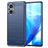 Mobigear Brushed Slim Coque OPPO Reno 7 Lite Coque arrière en TPU Souple - Bleu