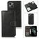 Mobigear Wallet Housse iPhone 13 Mini Etui avec Coque Détachable Porte-Monnaie - Noir
