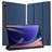 Mobigear Domo Coque Samsung Galaxy Tab S10 Ultra Etui + Porte-crayon - Bleu