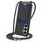 Mobigear Lanyard Card Samsung Galaxy S26 Plus Silicone Coque avec cordon et porte-cartes - Noir