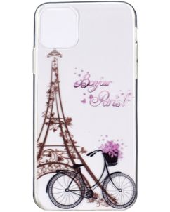 Mobigear Design Coque iPhone 11 Pro Max Coque arrière en TPU Souple - tour Eiffel