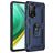 Mobigear Armor Ring Coque Xiaomi Mi 10T Coque arrière Rigide Anti-Chocs avec Anneau-Support - Bleu