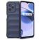 Mobigear Bumpy Realme C35 TPU souple Coque arrière - Bleu foncé