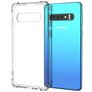 Mobigear Cushion Coque Transparente Samsung Galaxy S10 Coque arrière en TPU Souple Anti-Chocs - Transparent
