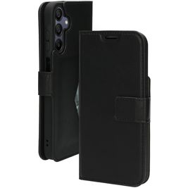 Mobiparts Classic Wallet Housse Samsung Galaxy A15 Etui Porte-Monnaie - Noir