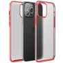Mobigear Shockproof Coque iPhone 13 Pro Max Coque arrière Rigide Anti-Chocs - Rouge