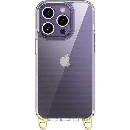 Mobigear Bungy iPhone 15 Pro Plastique rigide Coque arrière - Or