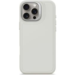 Decoded Stacks Coque iPhone 16 Pro Max MagSafe Coque arrière en Silicone - Stone Grey