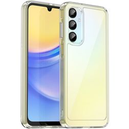 Mobigear Crystal Coque Transparente Samsung Galaxy A16 Coque arrière Rigide - Transparent