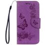 Mobigear Butterfly Housse Samsung Galaxy S8 Etui Porte-Monnaie - Violet