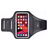 Mobigear Easy Fit Brassard Téléphone Motorola Edge 30 Ultra Brassard Coque de Sport en Neoprène - Noir
