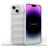 Mobigear Bumpy Coque iPhone 15 Plus Coque arrière en TPU Souple - Blanc