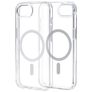 Mobiparts Hardcover Coque Transparente iPhone 17e MagSafe Coque arrière Rigide - Transparent