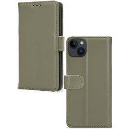 Mobilize Premium Gelly Wallet Housse iPhone 14 Plus Etui Porte-Monnaie - Vert