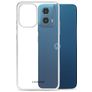 Mobilize Gelly Coque Transparente Motorola Moto G34 Coque arrière en TPU Souple - Transparent