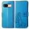 Mobigear Clover Housse Google Pixel 8a Etui Porte-Monnaie - Bleu