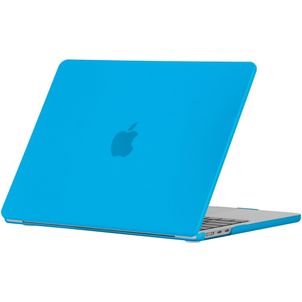 Mobigear Matte MacBook Air 15 Pouces (2023-2026) Coque - Bleu - Model A2941 / A3114 / A3241 / A3448