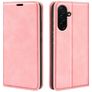 Mobigear Retro Slim Housse Samsung Galaxy A27 Etui Porte-Monnaie - Rose
