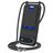 Mobigear Lanyard Card iPhone Air Coque avec cordon en Silicone et Porte-Cartes - Noir