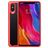 Mobigear Crystal Coque Xiaomi Mi 8 SE Coque arrière Rigide - Transparent / Rouge