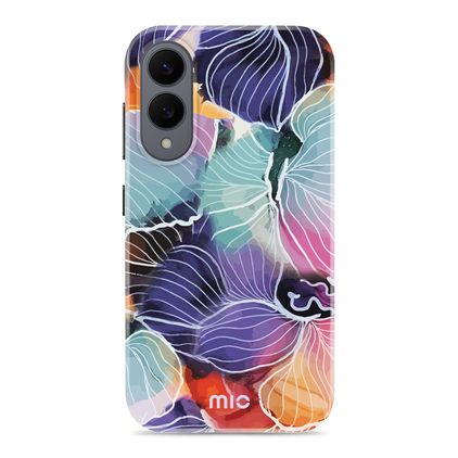 MIO Coque Samsung Galaxy S25 Edge MagSafe Coque arrière Rigide - Flowers