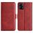 Mobigear Slim Magnet Housse TCL 40 SE Etui Porte-Monnaie - Rouge