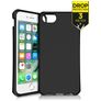 ITSkins SpectrumSolid Coque iPhone SE (2020) Coque arrière en TPU Souple Anti-Chocs - Plain Black