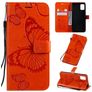 Mobigear Butterfly Samsung Galaxy A51 Étui Portefeuille - Orange