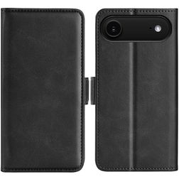 Mobigear Slim Magnet Housse iPhone Air Etui Porte-Monnaie - Noir