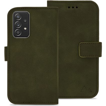 My Style Flex Wallet Housse Samsung Galaxy A52 Etui Porte-Monnaie - Forest Green