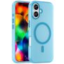 Mobigear Shockproof Coque iPhone 17 MagSafe Coque arrière Rigide - Bleu
