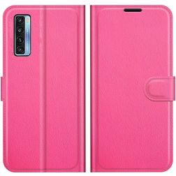 Mobigear Classic TCL 20 5G Étui Portefeuille - Magenta