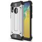 Mobigear Outdoor Coque Samsung Galaxy A20e Coque arrière Rigide Anti-Chocs - Argent